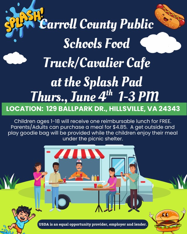 Carroll County Public  Schools Food  Truck/Cavalier Cafe